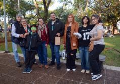 Foto de la galería: El clima mundialista se disfrutó en el Parque Paraguayo con juegos, kermés y entretenimientos 