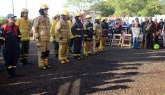 Foto de la galería: Emotiva ceremonia por el Día de los Bomberos Voluntarios en la sede de Itaembé Miní en Posadas
