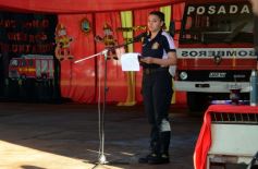 Foto de la galería: Emotiva ceremonia por el Día de los Bomberos Voluntarios en la sede de Itaembé Miní en Posadas