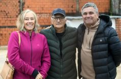 Foto de la galería: Glorias del fútbol misionero estuvieron presentes en J.G Brown a beneficio de Pety Ávalos