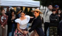 Foto de la galería: "Bandera Solidaria" en la plaza 9 de Julio, festival cultural que reunió donaciones para los más necesitados
