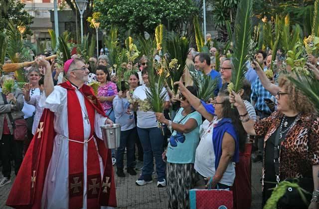 Semana Santa en Posadas: la fe y tradición de estas fechas en el masivo encuentro que movilizó la Bendición de Ramos