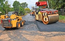 Municipio de Garupá: avanzan las obras de asfaltado en Ñu Porá