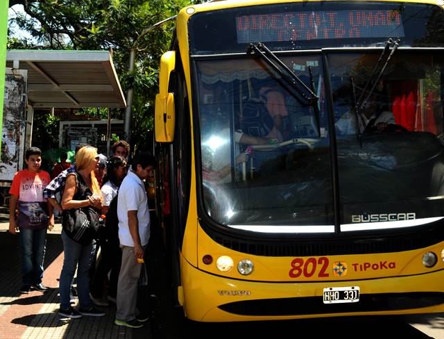 Colectivos: se amplió el tope en la carga de la Sube para Posadas, Garupá y Candelaria
