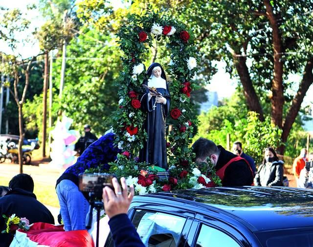 Santa Rita: inician las celebraciones en honor a la patrona de lo imposible en la ciudad 