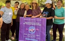 En Apóstoles realizaron una jornada con mujeres rurales en el Marco del Día de la No Violencia hacia la Mujer