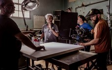 El set de grabación de "Lunática", la nueva película que se filma en Posadas, recibió la visita del Gobernador Passalacqua 
