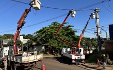 Energía de Misiones realizó mantenimiento programado en Posadas 