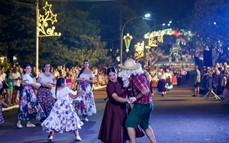La Fiesta Nacional de la Navidad del Litoral ya brilla en Leandro N.Alem