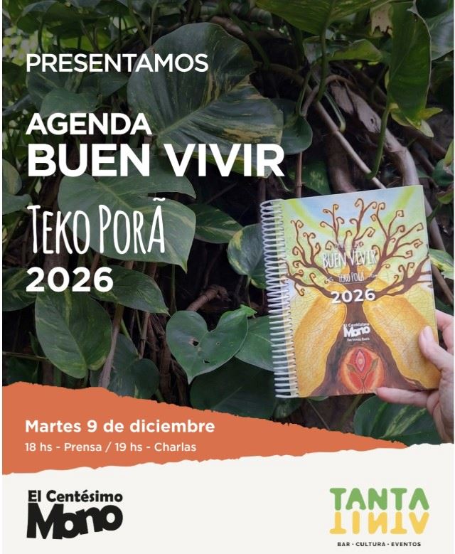 Se realizará el lanzamiento de la 8° edición de la Agenda Buen Vivir TEKO PORÁ 2026
