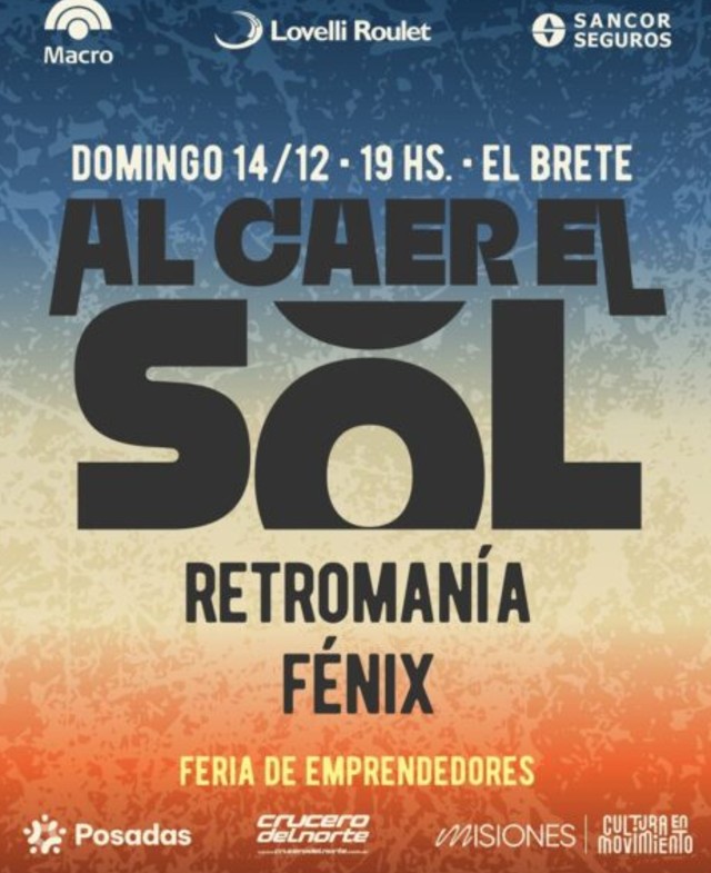 Domingo en "Al Caer el Sol" llega con una propuesta retro de clásicos de los 70, 80 y 90