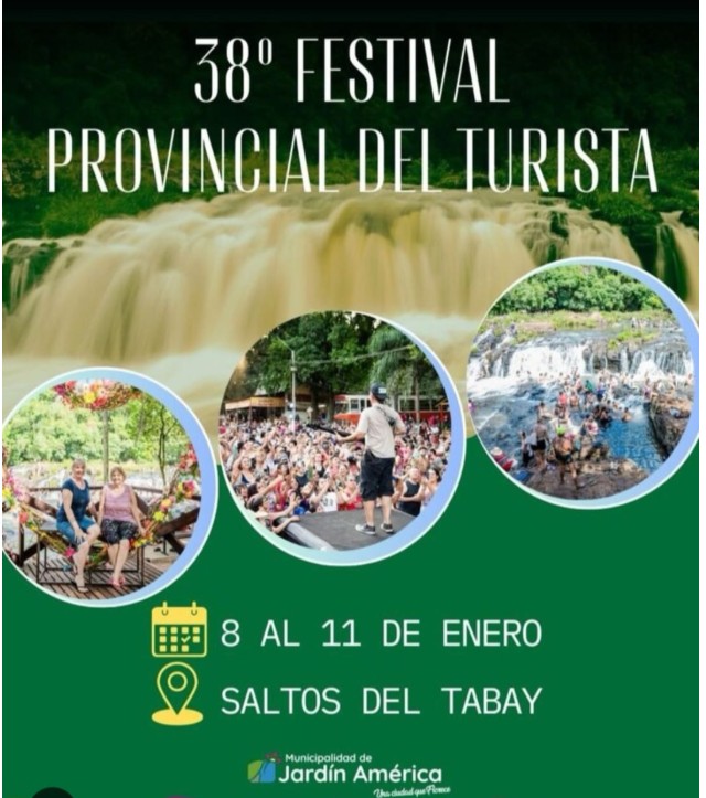 Imagen de la noticia: Saltos del Tabay: Festival Provincial del Turista con cuatro jornadas para disfrutar del verano