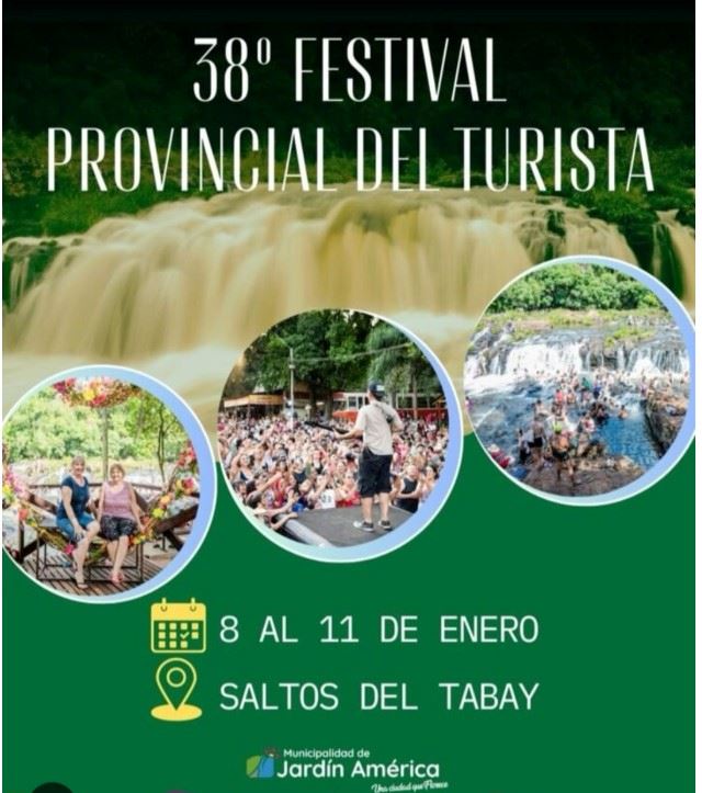 Saltos del Tabay: Festival Provincial del Turista con cuatro jornadas para disfrutar del verano