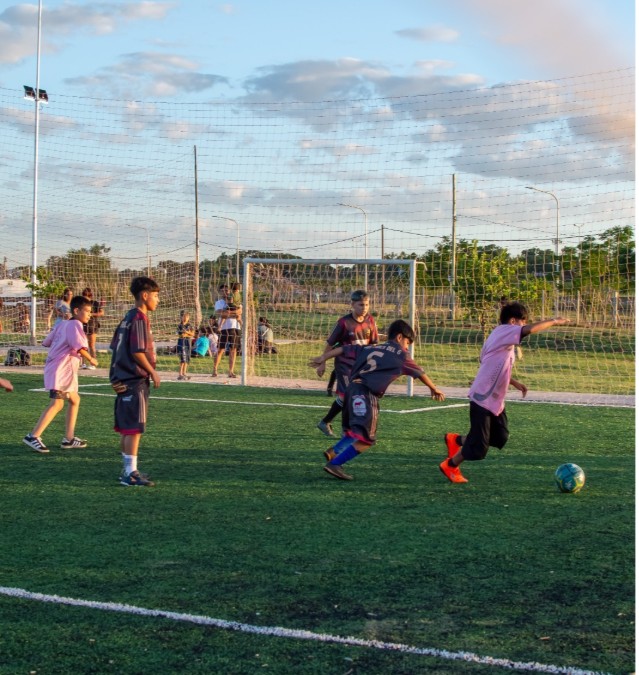 La Liga Municipal de Verano comenzó con 54 equipos y más de 500 chicos de distintos barrios 