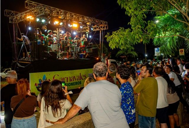 La Costanera de Posadas fue el escenario de inicio de los Carnavales Provinciales