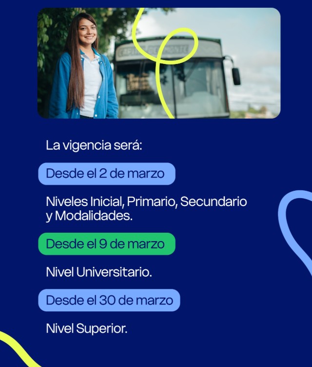 Se anunció la inscripción para el Boleto Estudiantil Misionero en todos los niveles educativos