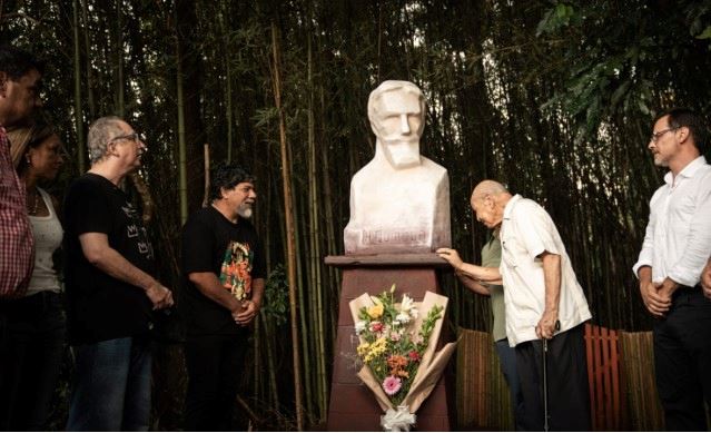 Tradicional homenaje por el aniversario del fallecimiento de Horacio Quiroga en San Ignacio