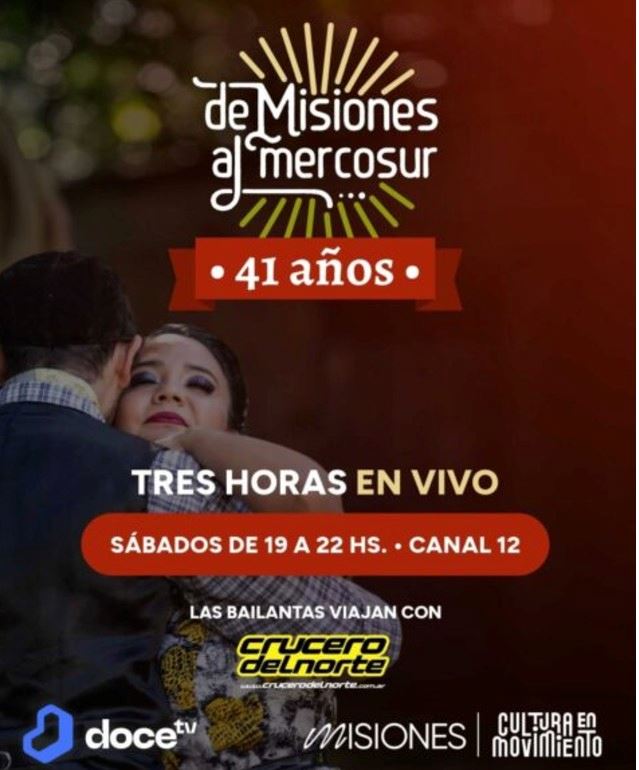 Cultura: "De Misiones al Mercosur" regresa con tres horas en vivo y convocatoria abierta para toda la provincia