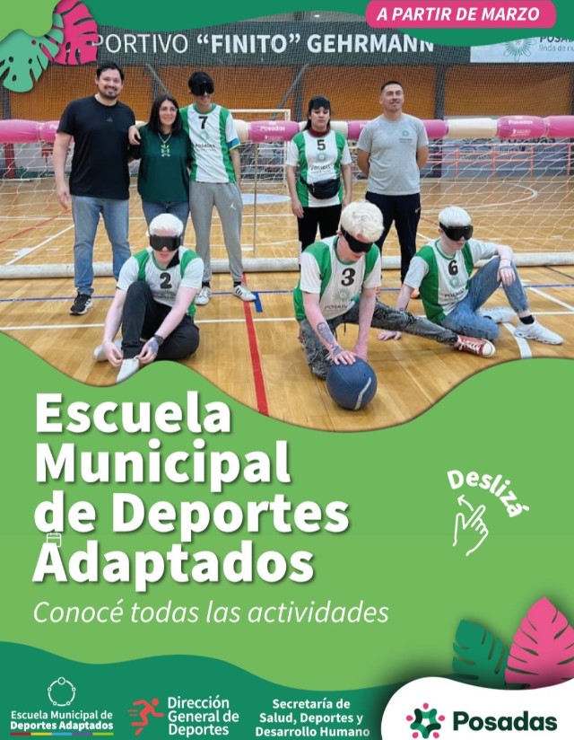 Imagen de la noticia: La Escuela Municipal de Deportes Adaptados abrió las inscripciones 2026