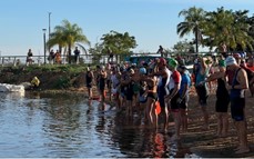 Más de 100 atletas participaron de una nueva edición del Triatlón Nacional Posadas