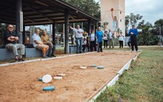 La Liga Municipal de Sapo y Tejo 2026 comenzó en el Finito Gehrmann con importante convocatoria 