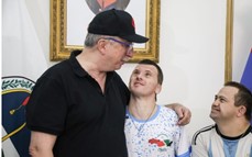 Passalacqua recibió a los hermanos Kletke, referentes del Judo Inclusivo Misionero