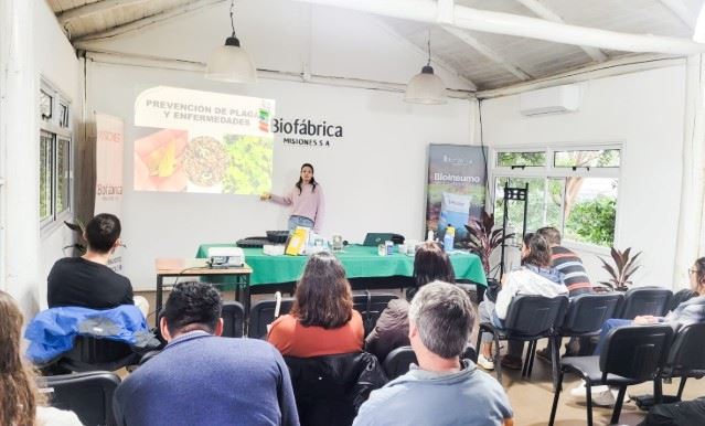 Taller de Producción de Plantines Hortícolas y Medicinales en la Biofábrica