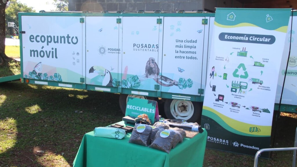 Posadas potencia el reciclaje en vacaciones de invierno con los ecocanje