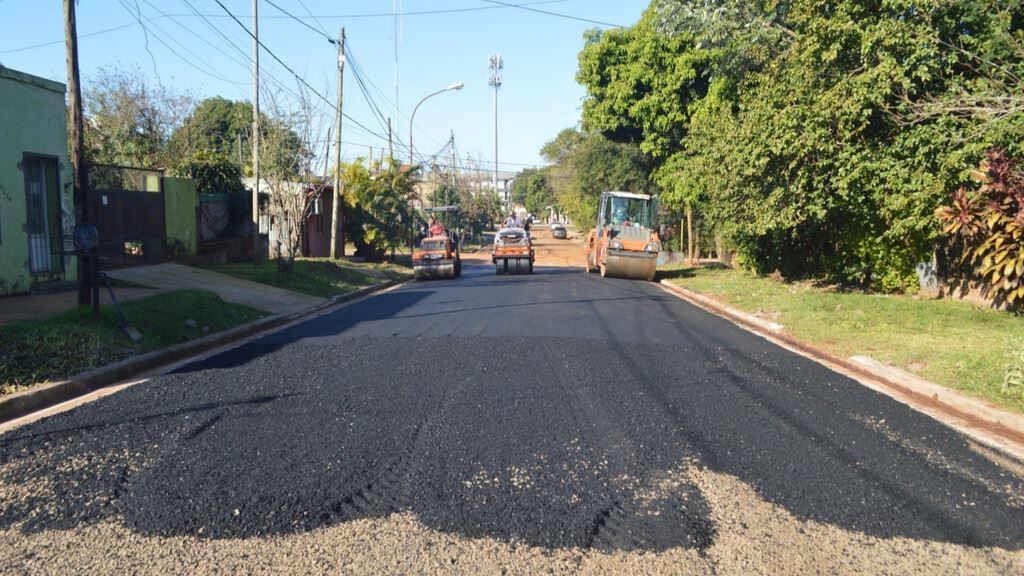 Finalizaron las obras integrales de infraestructura vial en la Chacra 86 de Posadas
