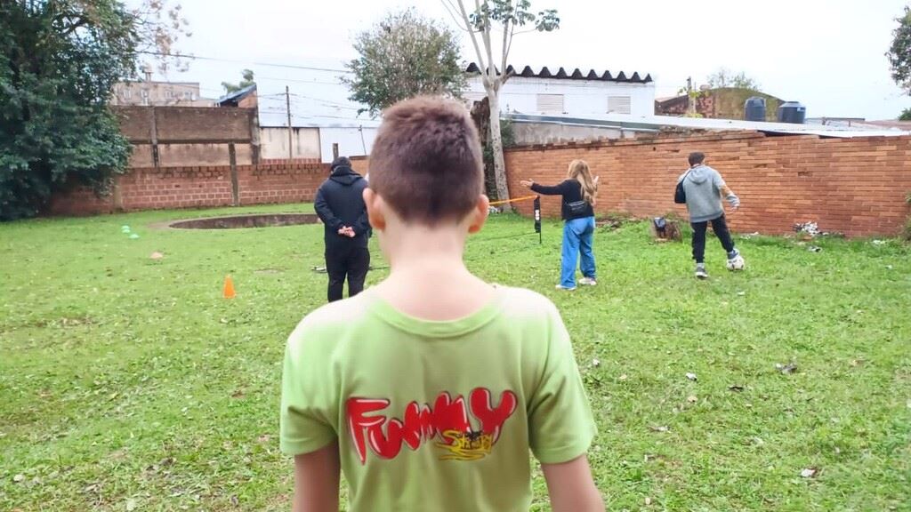 Niños, niñas y adolescentes de distintos hogares participaron de actividades deportivas 