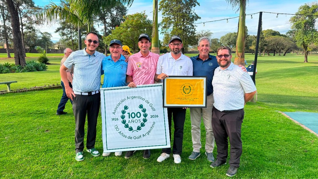 El Tacurú Social Club representó a Misiones en el Centenario de la Asociación Argentina de Golf