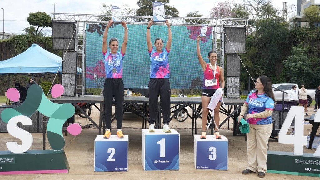 Más de 1.600 corredores participaron de la quinta edición de la Maratón Posadas