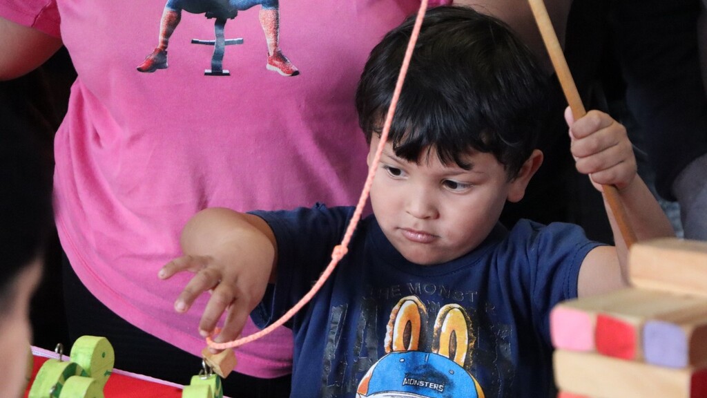 Los Hogares de Posadas e Iguazú celebraron el Mes de la Niñez con juegos, títeres y canciones