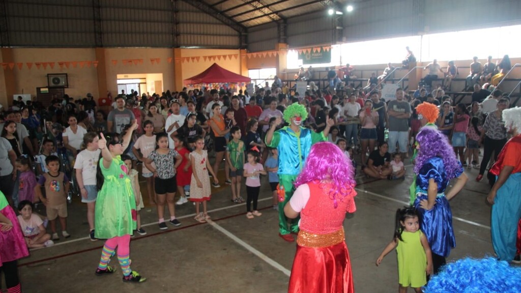 Los niños festejaron su día a lo grande en Itaembé Guazú con diversas actividades 