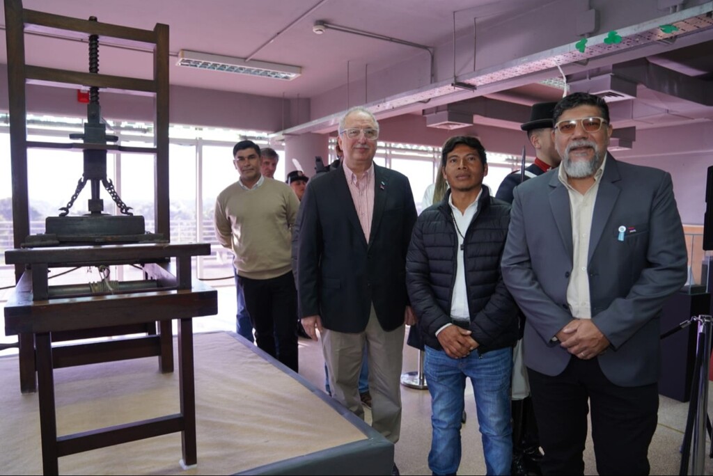 Tras gestiones de la Provincia, Misiones recupera la histórica imprenta Guaraní Jesuítica, la primera construida en Sudamérica 