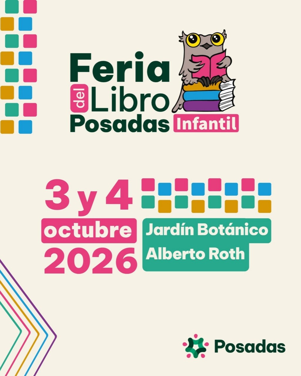La primera edición de la Feria del Libro Infantil se vivirá en el Jardín Botánico 