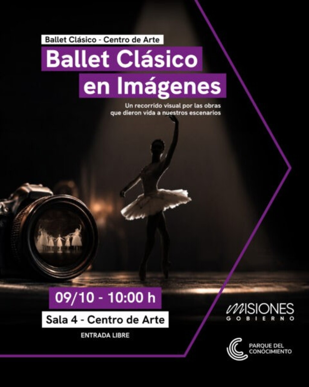Parque del Conocimiento: El Ballet Clásico recorre su historia en el Día Nacional de la Danza