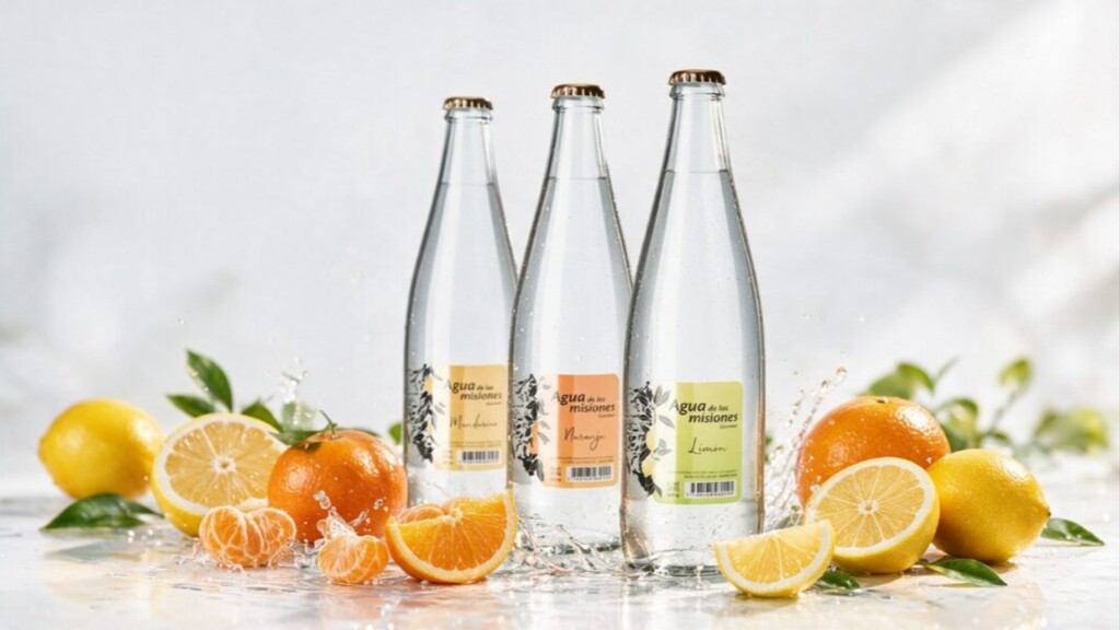 Agua de las Misiones presentó su nueva línea "Gourmet aromatizadas", inspirada en los cítricos de la provincia