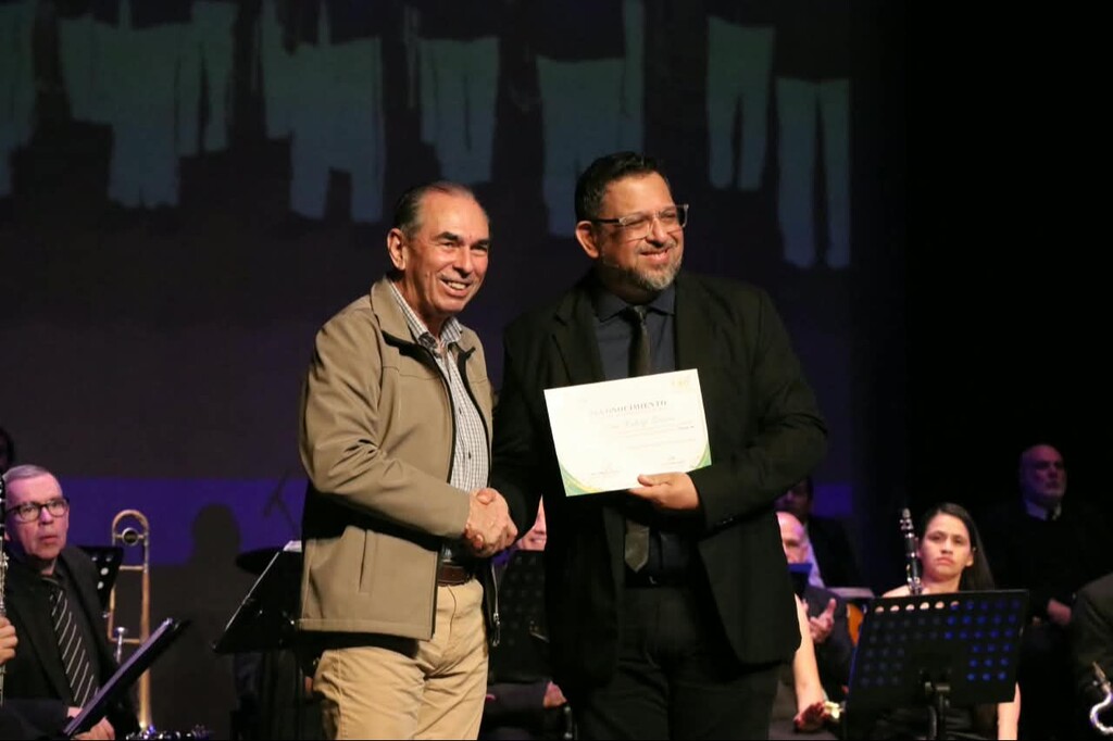 La Banda de Música Municipal celebró sus 140 años de historia y compromiso con la cultura posadeña en el Teatro Lírico