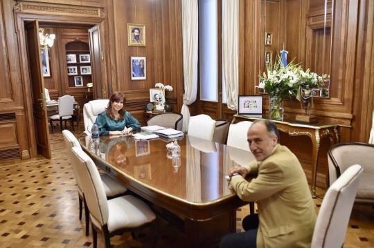 Encuentro entre Cristina Fernández de Kirchner y Javier Gortari