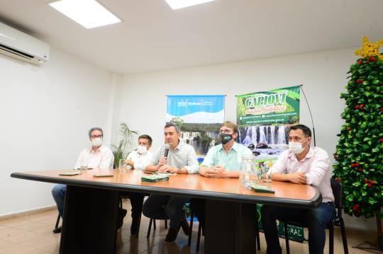 Todo listo para la apertura de la 13° edición de la "Navidad en Capiovi"