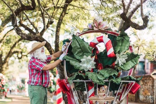 Arrancó la 27° Fiesta Nacional de la Navidad en Alem