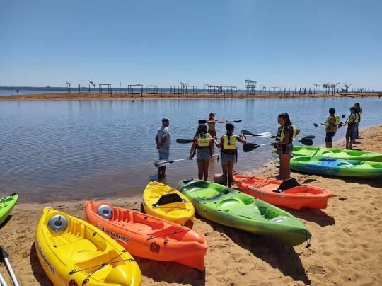 Inició la Colonia de vacaciones en el Balneario Costa Sur de Posadas