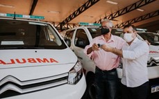 Entregaron nuevas ambulancias para la Red de Traslados de emergencia de Misiones