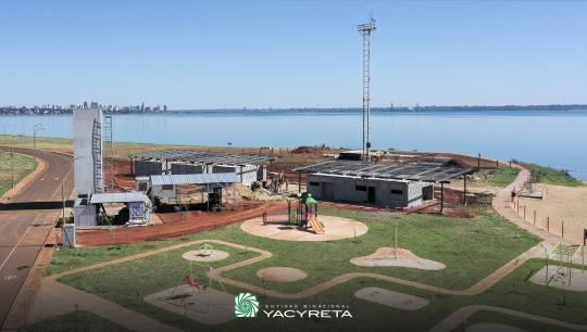 La EBY continúa con las obras del nuevo Camping Municipal de Miguel Lanús