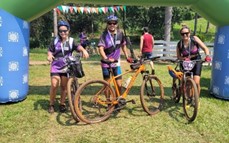 La EBY acompañó el encuentro de Cicloturismo Eldorado 2022