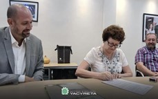 Se concretó la firma de un convenio entre Yacyretá y La Murga de la Estación de Posadas