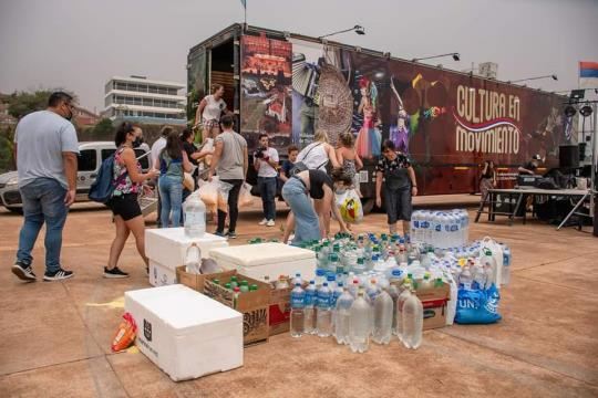 Se multiplican las campañas solidarias de donaciones frente al combate de incendios en Misiones y Corrientes