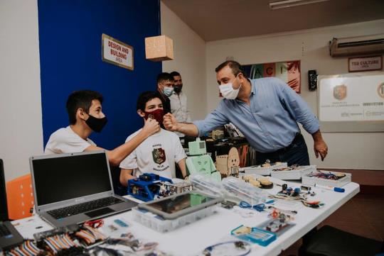 Inauguraron un espacio dedicado a la educación disruptiva en Posadas