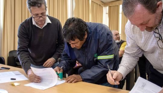 La EBY firmó convenios de cooperación mutua con Asociaciones Civiles